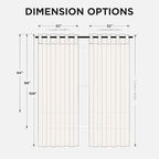 Joydeco 72 Inch Blackout Curtains - Image 2