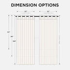 Joydeco Blackout Curtains 84 Inch Long - Image 2