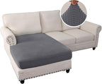 H.VERSAILTEX Sectional Couch Covers 1 Piece Chaise Slipcover L Shape Separate - Image 2