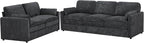 2 Pieces Chenille Sofa Set - Image 8