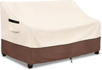 Patio 3-Seater Sofa Cover, Outdoor Couch Cover Fits up to 85W x 38D x 35H Inches by LSongSKY