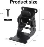 Self Locking Hinges Furniture Table Legs Locking Brackets, 90 Degree Folding - Image 2