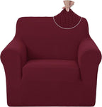 U-NICE HOME Stretch Recliner Chair Cover Armchair Slipcover, Burgundy | by U-NICEHOME