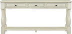 Knocbel 64 Inch Long Antique Entry Console Table - Image 3
