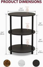 XBurmo Small Round End Table - Image 3