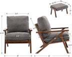 Mid Century Modern Accent Chair - Image 2