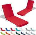 72x21x4in Lounge Cushions for Outdoor Furniture, Outdoor Lounge Chair Cushions by Odsiikly