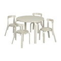 ECR4Kids Bentwood Table and Curved Back Chair Set, Kids Furniture by ECR4Kids