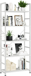 NUMENN 5 Tier Bookshelf, Tall Bookcase Shelf Storage Organizer, Modern Book by NUMENN