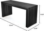 APRTAT Bamboo Dining Bench, 35 inch Farmhouse Decor Indoor Kitchen Table Bench - Image 3