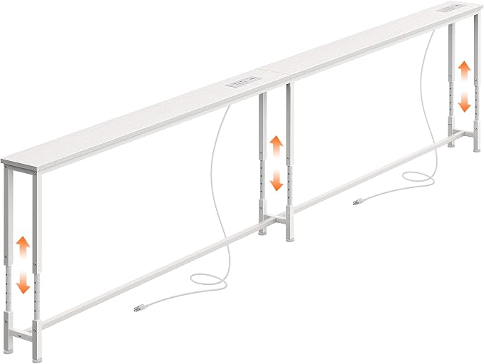 Huuger 102.4 Inch Sofa Table by Huuger