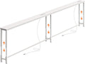Huuger 102.4 Inch Sofa Table by Huuger