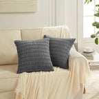 Fancy Homi 4 Packs Decorative Throw Pillow Covers - Image 6