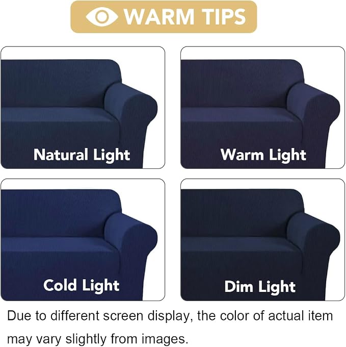H.VERSAILTEX Stretch Couch Slipcovers - Image 3