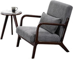 Havemies Mid-Century Modern Living Room Set, Accent Chair & Coffee Table in by WhereFurnitureMeetsArtistry