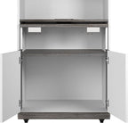Bestar Orion 30W Tall Storage Cabinet - Image 8