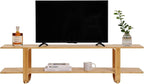 Tiita Bamboo TV Stand for 55 Inch TV, Entertainment Center - Image 10