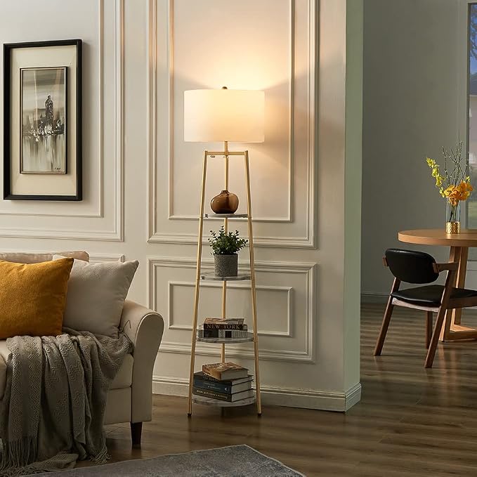 ROSEN GARDEN Floor Lamp, Standing Reading Light - Image 2