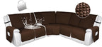 HDCAXKJ 100% Waterproof Reclining Sectional Couch Covers L Shape Recliner Sofa by HDCAXKJ