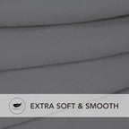 PureFit Stretch Sectional Couch Covers 2 pcs Non Slip L Shape Sofa Cover | - Image 4
