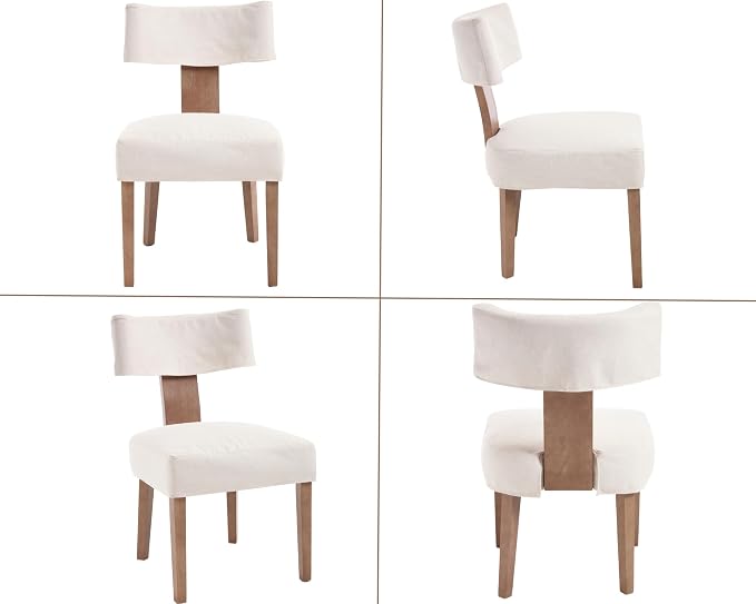 VESCASA Upholstered Dining Chairs Set of 2 - Image 6