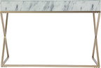 SEI Furniture - Kamblemore Faux Marble Writing Desk - Transitional Design - Image 5