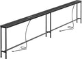 SUPERJARE 110.2 Inch Sofa Table by SUPERJARE