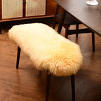 LLB Genuine Sheepskin Area Rug Wool Rug Fur Carpet Fluffy Shaggy Fur Rug - Image 3