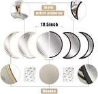 MAXROCK Moon Phase Mirror Set, 5 Piece Scandinavian Natural Decor Wall - Image 6
