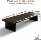 Wooden Japanese Floor Table, Floor Table - Image 2