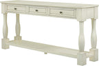 Knocbel 64 Inch Long Antique Entry Console Table - Image 18