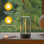 AUGE LIGHT Mini Minimalist Table Lamp Cordless Lamp Rechargeable Table Lamp - Image 3