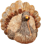 winemana Sisal Turkey Figurine – Thanksgiving Table Decorations Indoor by winemana