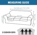 H.VERSAILTEX Modern Velvet Plush High Stretch Sofa Slipcover Furniture - Image 2