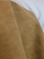 NAT Leathers | Wheat Tumbled Nubuck Calf Soft Faux Vegan Leather PU Peta - Image 4