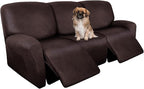 ANARACHON Recliner Couch Cover Leather Look Recliner Sofa Covers by ANARACHON