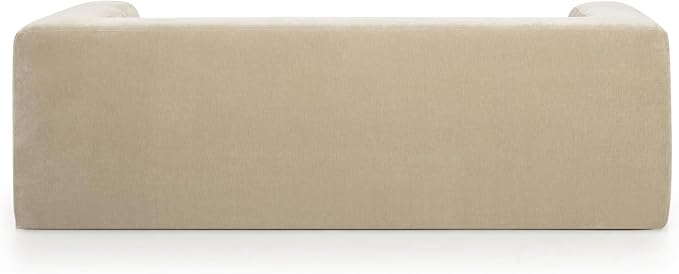Pemberly Row Contemporary Upholstered Sofa, Upcycled Chenille, Sustainable - Image 5