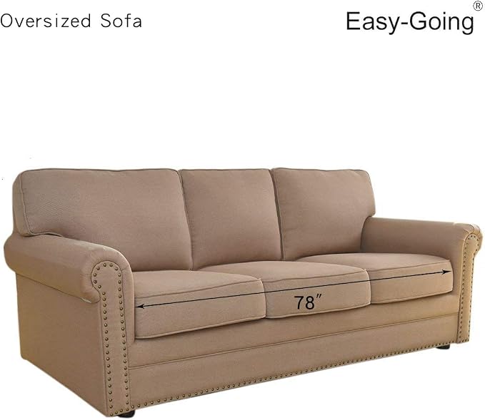 Easy-Going Reversible Couch Cover, 3 Cushion Sofa, Water Resistant Furniture Mat - Image 6