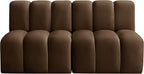 Meridian Furniture 103Brown-S2A Arc Collection Modern | Contemporary Modular - Image 10