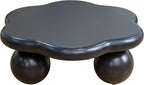 35" Cloud Coffee Table with 3 Ball Legs, Modern Minimalist Petal Center Table - Image 6