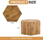 Side Table, End Table Living Room Table, Modern Side Table Sofa Couch Table - Image 2