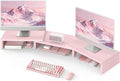 TAVR Dual Monitor Stand Riser, Computer Monitor Stands by TAVRFurniture
