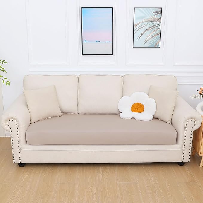 Milk Silk Couch Cushion Covers, Sofa Covers - Image 7