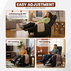 FDW Recliner Chair for Living Room Home Theater Seating Single Reclining Sofa - Image 6