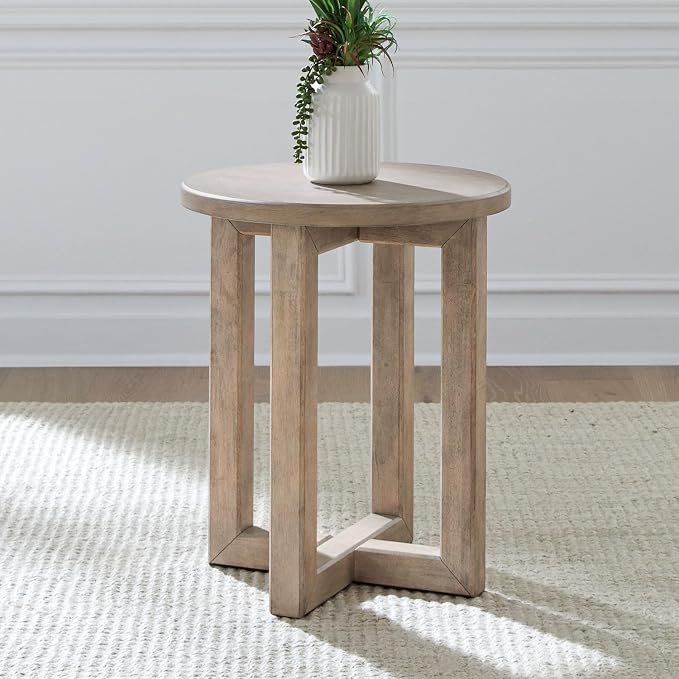 Liberty Furniture Proximity Place Living Room Round Chairside Table by LibertyFurniture