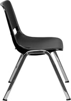 Flash Furniture HERCULES Series 440 lb. Capacity Kid's Black Ergonomic Shell - Image 7