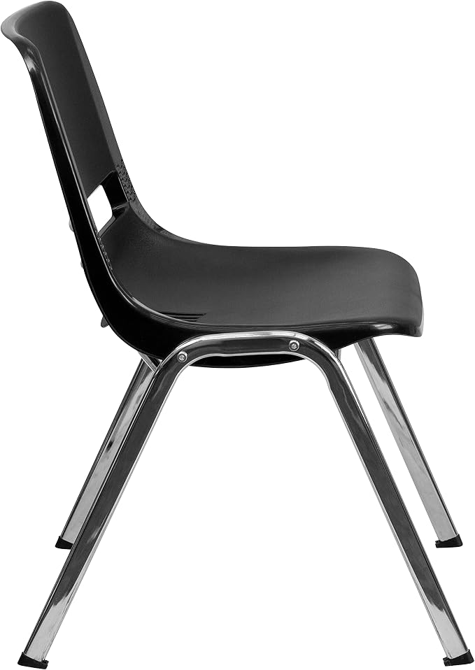 Flash Furniture HERCULES Series 440 lb. Capacity Kid's Black Ergonomic Shell - Image 7
