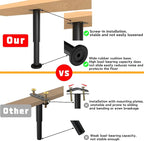 Wlrrcwdttc 6 Pcs Adjustable Height Bed Support Legs - Image 4