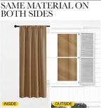 NICETOWN Kitchen Curtains, Short Blackout Drapes, Thermal Insulated Blackout - Image 5