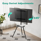 Tripod Easel TV Stand for 43–65 Inch TVs, Height Adjustable Swivel Floor TV - Image 4